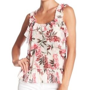 14th & Union Romantic Tulle Tank Top